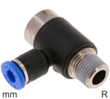 Imagen destacada de la colección - Codo Conector Push-In Latón Y Plástico Roscas R Macho Hexagonal Interior