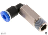 Imagen destacada de la colección - Codo Conector Push-In Latón Y Plástico Roscas R Macho Largo