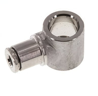 Codo Conector Push-In Acero Inoxidable Banjo