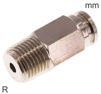 Conectores Push-In Latón Roscas R Macho