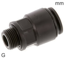 Conectores Push-In Roscas G De Plástico Macho
