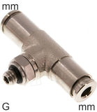 Imagen destacada de la colección - Push-In Conectores En T Latón Roscas G Macho En T
