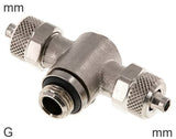 Imagen destacada de la colección - Conectores En T Push-On Latón Roscas G Macho Hexagonal