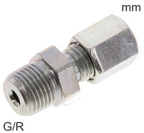 Accesorios De Anillo Cortante Acero / Acero Inoxidable Roscas-G/R Macho