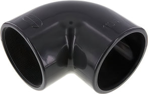 Codo Accesorios PVC 90 Grados Con Enchufe Hembra Y Rosca Hembra PN16