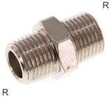 Imagen destacada de la colección - Niple Doble Latón / Fundición De Hierro / Acero Inoxidable Roscas R PN25