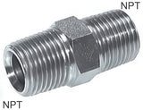 Imagen destacada de la colección - Niple Doble Acero / Acero Inoxidable Roscas NPT PN345