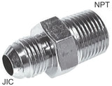 Imagen destacada de la colección - Niple Doble Acero / Acero Inoxidable Roscas-NPT/JIC PN310