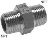 Imagen destacada de la colección - Niple Doble Acero Inoxidable Roscas NPT PN16
