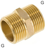 Imagen destacada de la colección - Niples Dobles Latón / Acero Inoxidable Roscas G Con Sello Plano PN16
