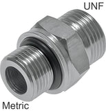 Imagen destacada de la colección - ORFS Niple Doble UNF/Roscas-Métrico PN630