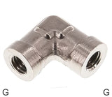 Imagen destacada de la colección - Accesorios En Ángulo 90 Grados Latón / Acero Inoxidable Roscas G Hembra PN150