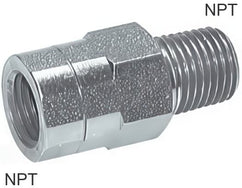 Extensiones Roscadas Acero / Acero Inoxidable Roscas NPT PN345
