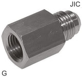Imagen destacada de la colección - Niples Reductores Acero / Acero Inoxidable G/Roscas JIC PN310
