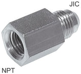 Imagen destacada de la colección - Niples Reductores Acero / Acero Inoxidable Roscas-NPT/JIC PN310