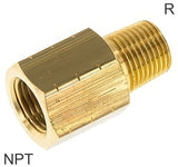 Imagen destacada de la colección - Niples Reductores Latón / Acero Inoxidable Roscas R/NPT PN40