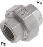 Imagen destacada de la colección - Accesorios De Manguito Latón / Fundición De Hierro / Acero Inoxidable Roscas Rp PN25