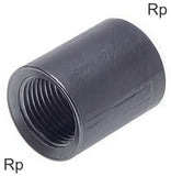 Imagen destacada de la colección - Accesorio De Manguito Acero Inoxidable Roscas Rp EN 10241/DIN 2986 PN40