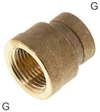 Imagen destacada de la colección - Accesorios De Manguito Latón / Fundición De Hierro / Acero Inoxidable Roscas G Redondo PN25