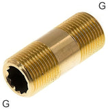 Imagen destacada de la colección - Accesorios De Tubo Roscado Latón / Acero / Acero Inoxidable Roscas G EN 10241/DIN 2982 PN50
