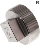 Imagen destacada de la colección - Tapones De Cierre Fundición De Hierro / Acero Inoxidable Roscas R Hexagonal Exterior PN25
