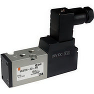 Válvulas Solenoides De 5 Vías Operadas Directamente Con Sello De Goma SMC VK3000