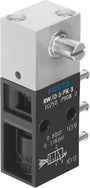 Festo Válvulas Neumáticas 3/2 Vías Con Palanca Giratoria Y Conector Enchufable
