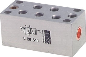 Airtec Válvulas Neumáticas 5/2 Vías Serie L