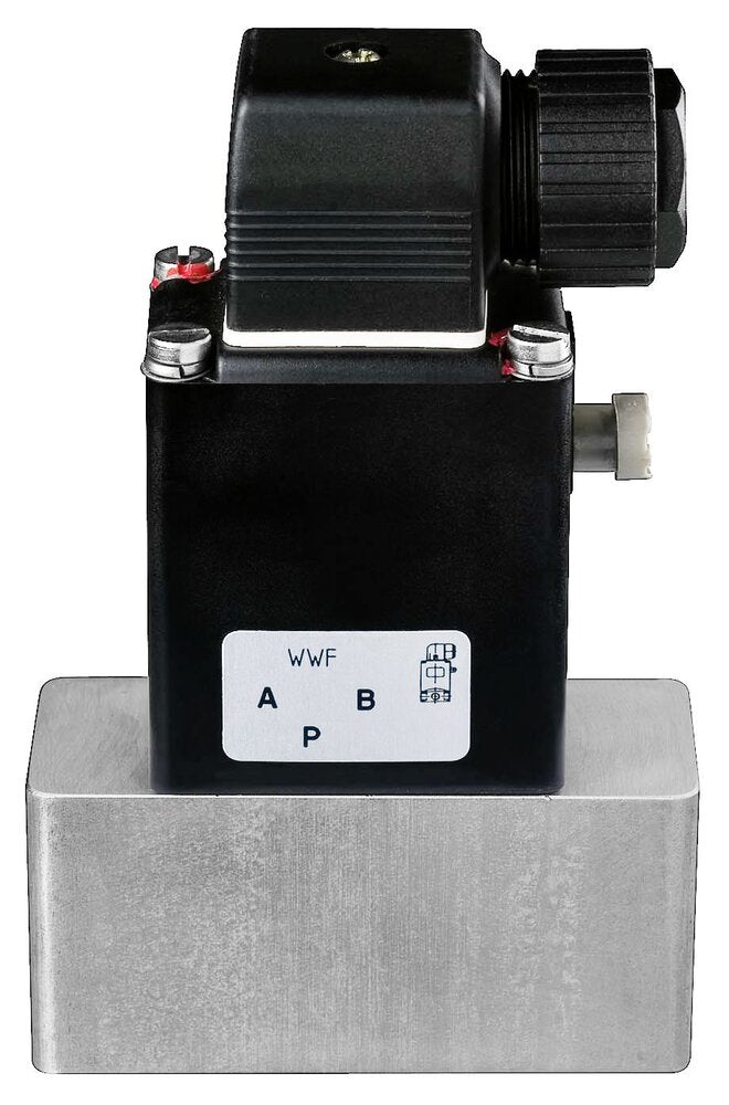 Válvula Solenoide 3/2-Vías G1/4'' Desviar Acero Inoxidable FFKM/FKM 0-4bar/58psi 230VAC 0121 47630