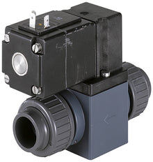 Válvula Solenoide 25mm Fundas Pegadas NC Plástico FKM 0-0.5bar/7psi 24VAC/DC 0131 56495
