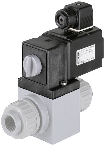 Válvula Solenoide 16mm Fundas Soldadas NC Plástico FKM 0-3bar/44psi 230VAC No Apto Para Vacío 0131 167812