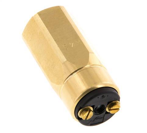 -0,95 a -0,2bar NC Interruptor de vacío de latón G1/8'' 42VAC/DC Terminal de tornillo