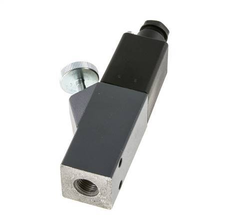 10 a 100bar SPDT Presostato de aluminio G1/4'' 250VAC Terminal de tornillo