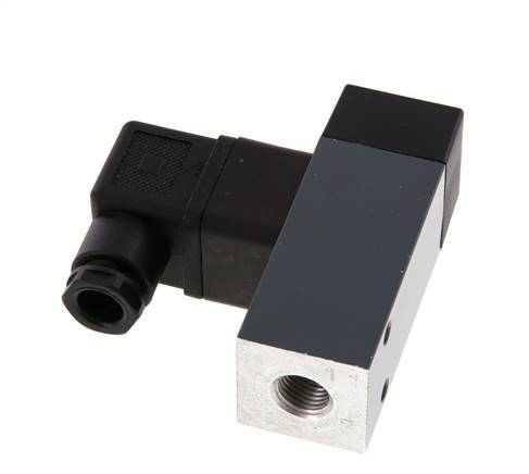 interruptor de presión de aluminio de 1 a 10bar G1/4'' 250VAC Conector DIN-A