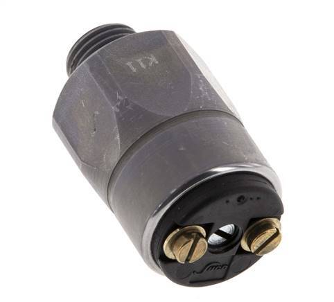 1 a 10bar NC Presostato de acero G1/4'' 42VAC/DC Terminal de tornillo