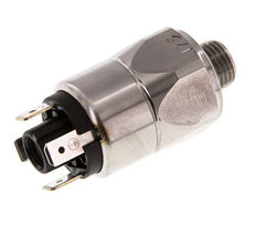 10 a 50bar SPDT Presostato de acero inoxidable G1/4'' 250VAC Conector plano EPDM