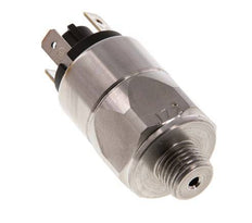10 a 50bar SPDT Presostato de acero inoxidable G1/4'' 250VAC Conector plano EPDM