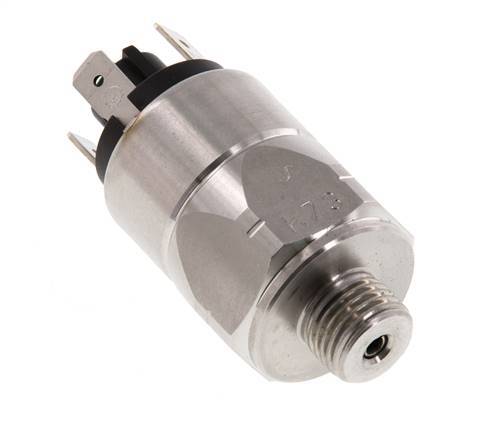 interruptor de presión de acero inoxidable SPDT de 50 a 200bar G1/4'' 250VAC Conector plano