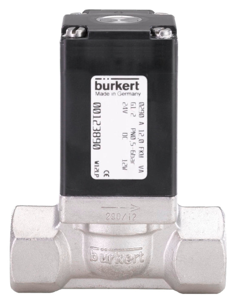 Válvula Solenoide G1/2'' NC Acero Inoxidable NBR 0-16bar/232psi 110VAC No Apto Para Vacío 290 52358
