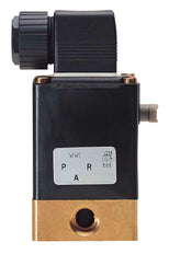 Válvula Solenoide 3/2 Vías G1/4'' NC Latón NBR 0-10bar/145psi 230VAC 0330 123572