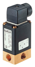 Válvula Solenoide 3/2 Vías G1/4'' NO Latón NBR 0-10bar/145psi 230VAC 0330 123287