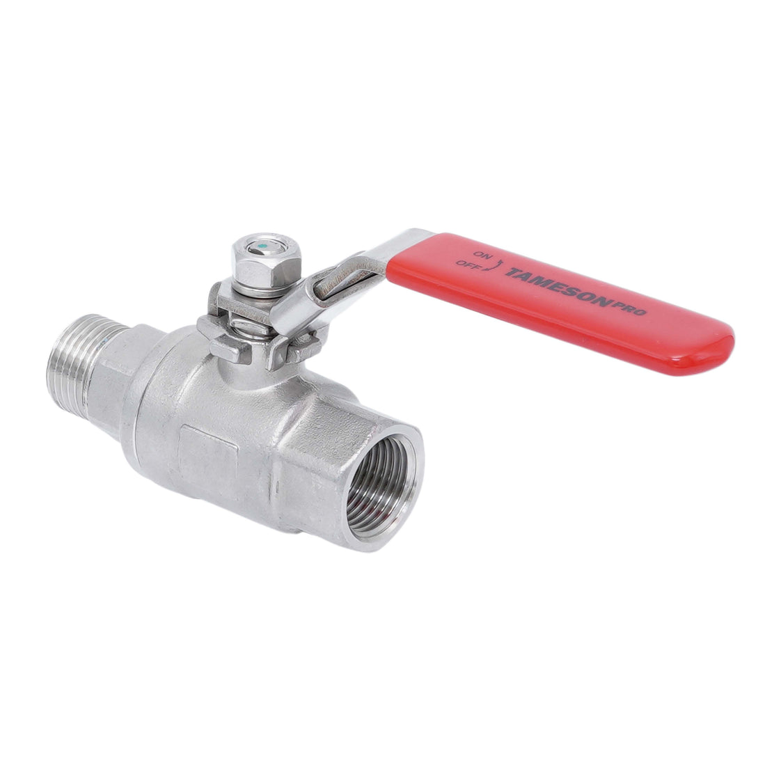 R/Rp 2'' 2 piezas de 2 vías válvula de bola de acero inoxidable 69 bar RTFE - TamesonPRO 1112-200
