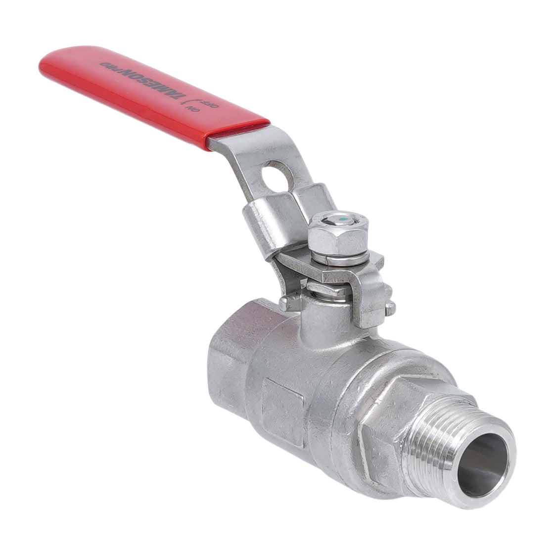R/Rp 2'' 2 piezas de 2 vías válvula de bola de acero inoxidable 69 bar RTFE - TamesonPRO 1112-200