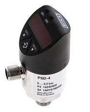 0 a 10bar Acero inoxidable Presostato electrónico Wika G1/4'' 1VDC IO-Link Conector M12 de 4 pines