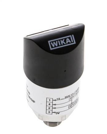 0 a 10bar Acero inoxidable Presostato electrónico Wika G1/4'' 1VDC IO-Link Conector M12 de 4 pines