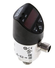0 a 10bar Acero inoxidable Presostato electrónico Wika G1/4'' 1VDC IO-Link Conector M12 de 4 pines