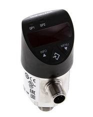 0 a 10bar Acero inoxidable Presostato electrónico Wika G1/4'' 1VDC IO-Link Conector M12 de 4 pines