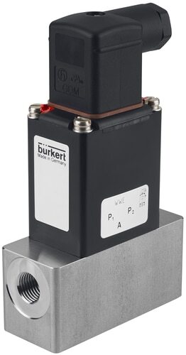 Electroválvula G1/4'' NC Acero inoxidable FFKM 0-3bar/44psi 24VDC Vacío 0121 392385