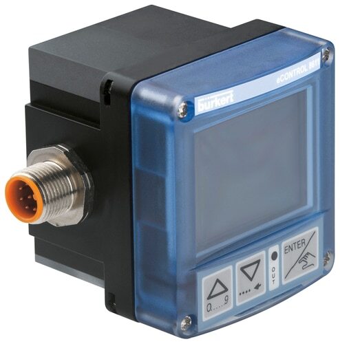 Controlador Universal Burkert para Control de Temperatura con Montaje de Válvula Proporcional 24VDC M8/M12 - 8611 204642