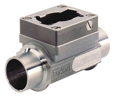 Racor con sensor de rueda de paletas, extremo soldado, DN25, acero inoxidable - Bürkert S030 - 567418